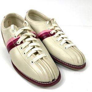 Vintage Sliders Traditional Bowling Shoes Women By Endicott Johnson Size 7